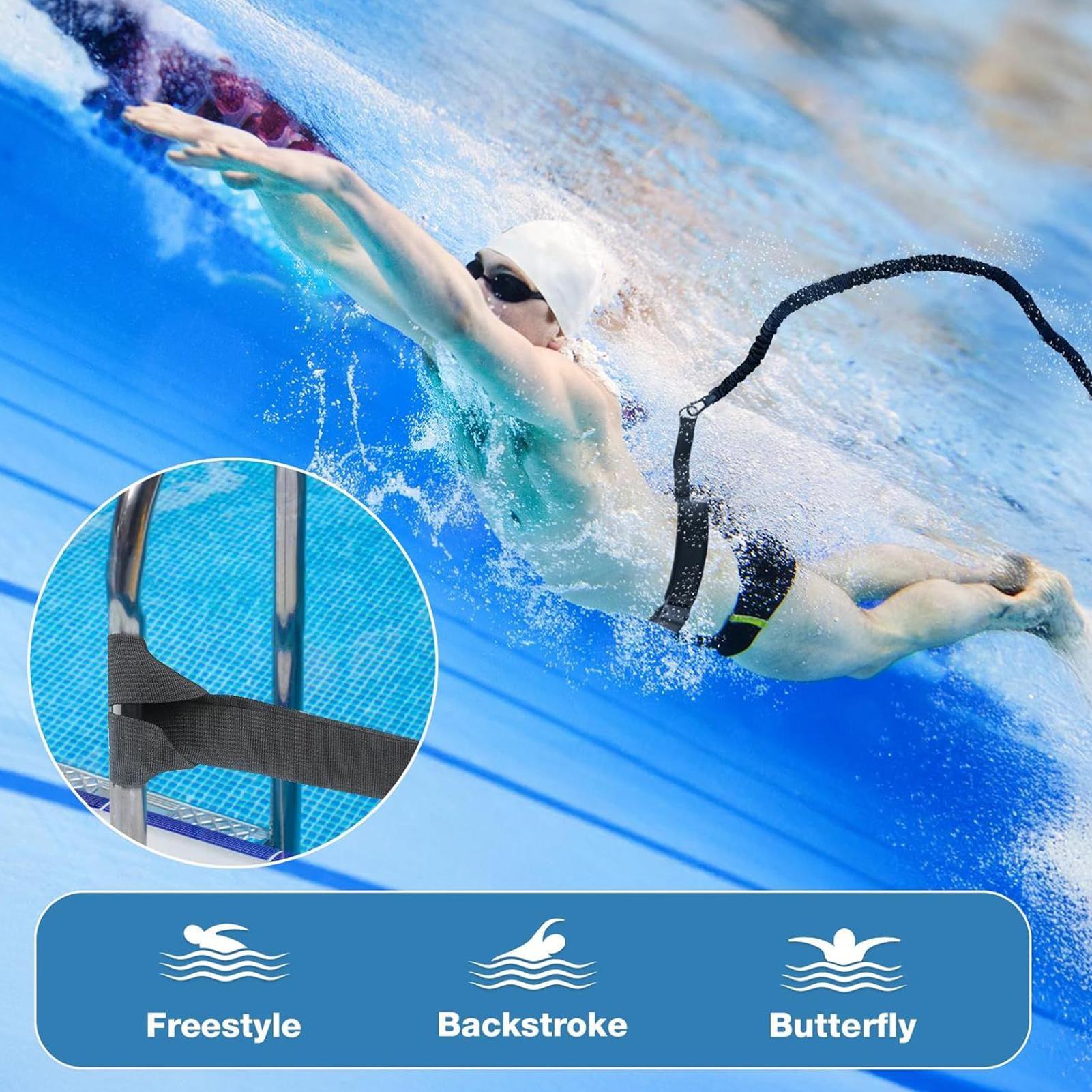 Aquatic Sports Swimming - Cintura di resistenza per nuoto, cintura