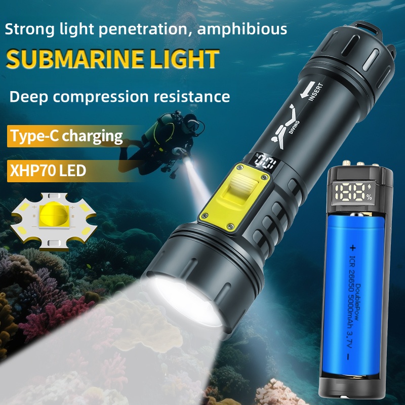 Nuova torcia subacquea XHP70 C - Aquatic Diving recensione e prezzo